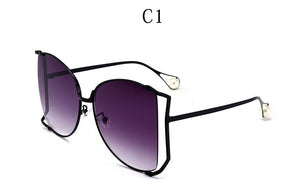 Oversized D Square Sunglasses Women Glasses