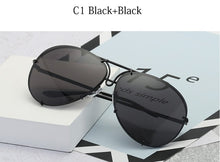 Load image into Gallery viewer, Black Pilot Sunglasses women