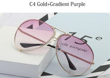 Load image into Gallery viewer, Black Pilot Sunglasses women