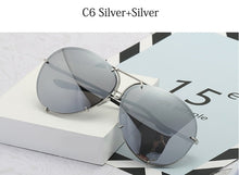 Load image into Gallery viewer, Black Pilot Sunglasses women