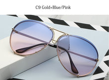 Load image into Gallery viewer, Black Pilot Sunglasses women